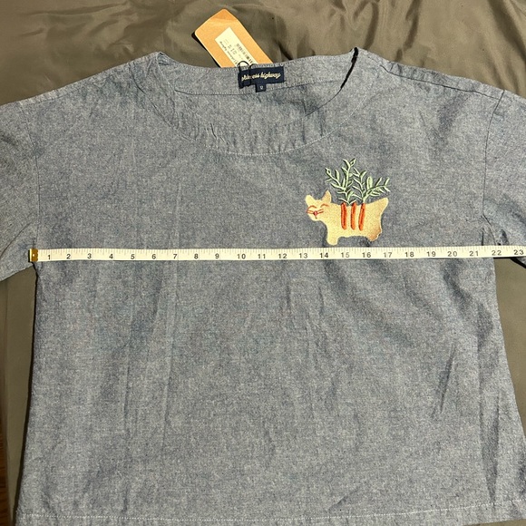 BNWT Princess Highway “Adorable Plants” Embroidered Top - Picture 6 of 10